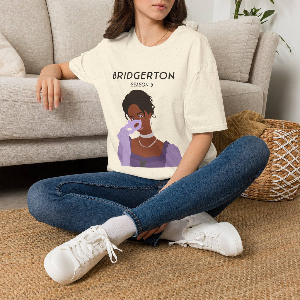 Michaela Stirling Mask Bridgerton Season 5 Netflix T-Shirt