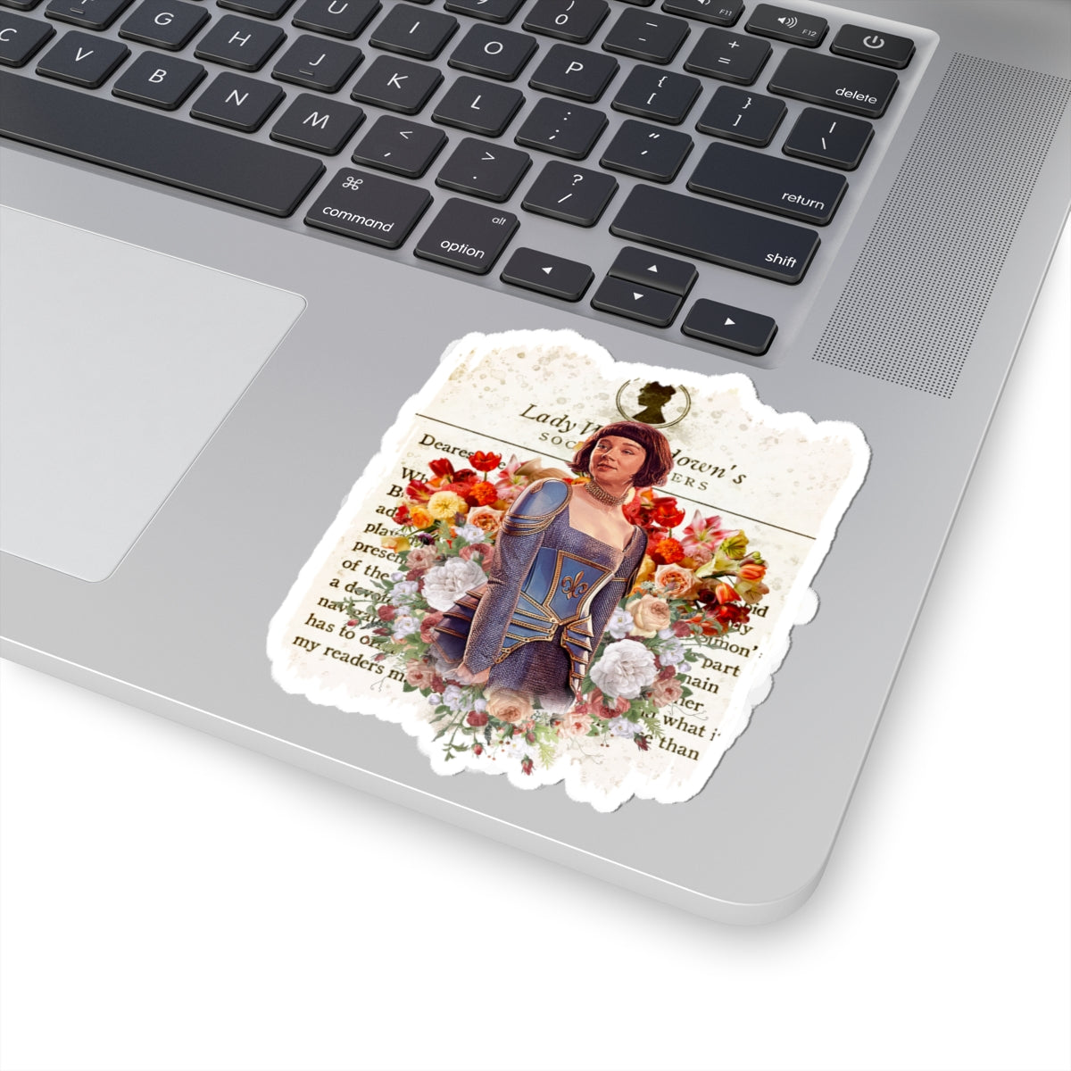 Eloise Bridgerton Masquerade Ball Lady Whistledown Society Papers Netflix Sticker