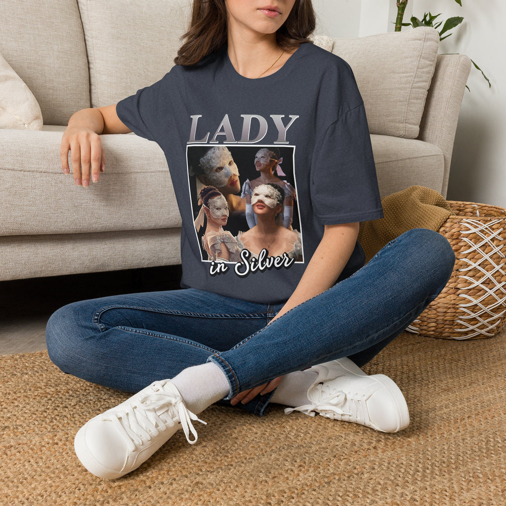 Lady In Silver 90's Bridgerton Netflix T-Shirt