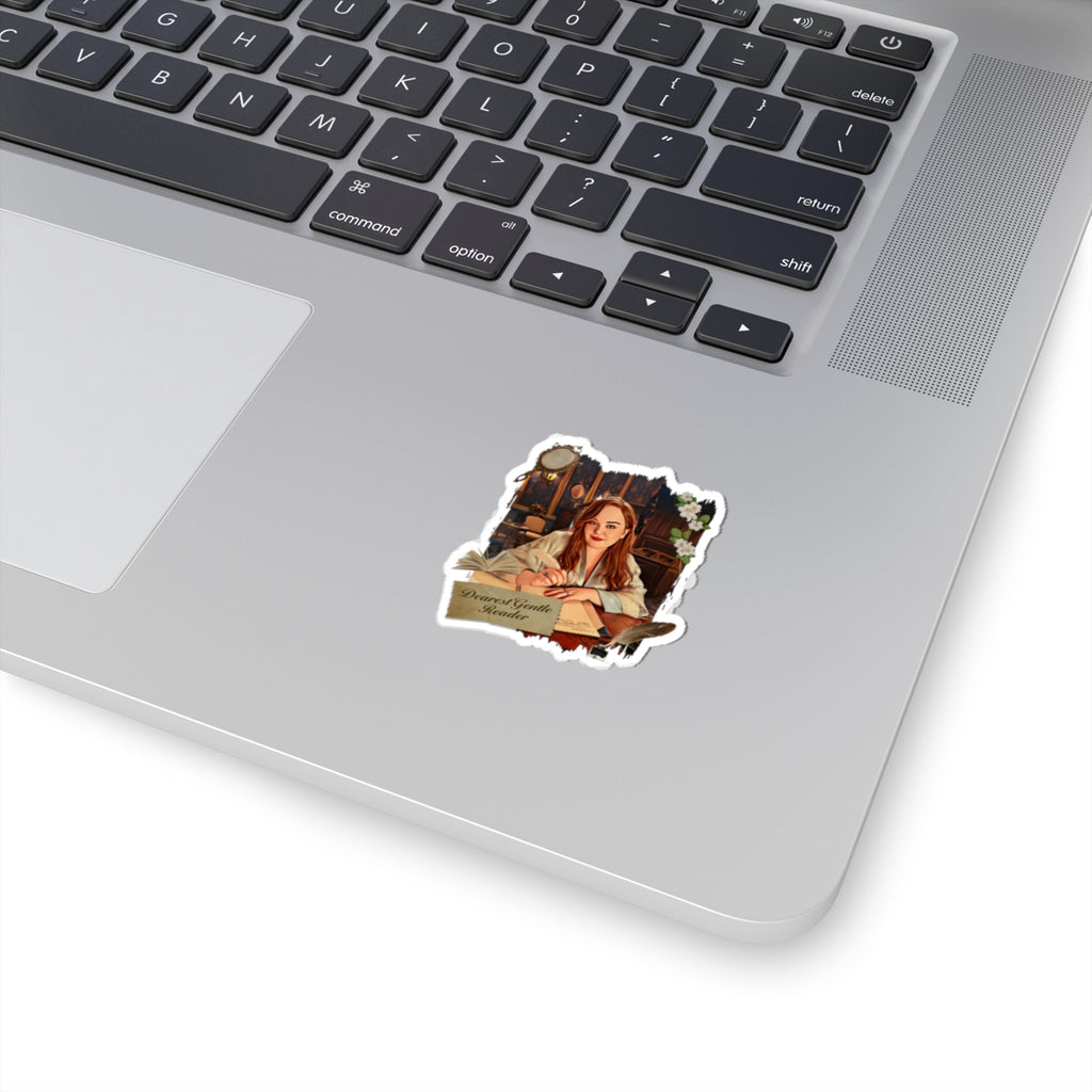 Penelope Bridgerton Night Gown Lady Whistledown Portrait Netflix Sticker