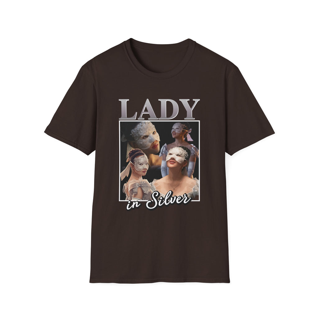 Lady In Silver 90's Bridgerton Netflix T-Shirt