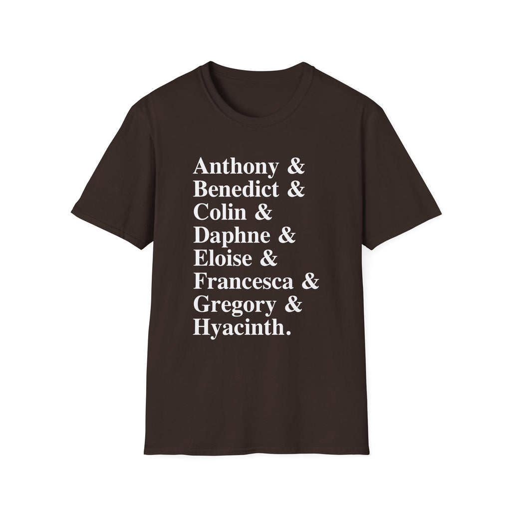 Bridgerton Siblings Netflix T-Shirt