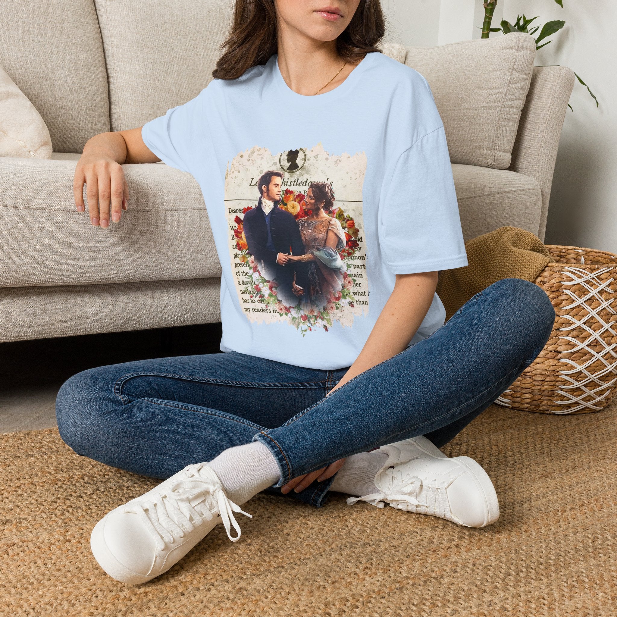 Anthony Bridgerton & Kate Bridgerton Lady Whistledown Society Papers Netflix T-Shirt