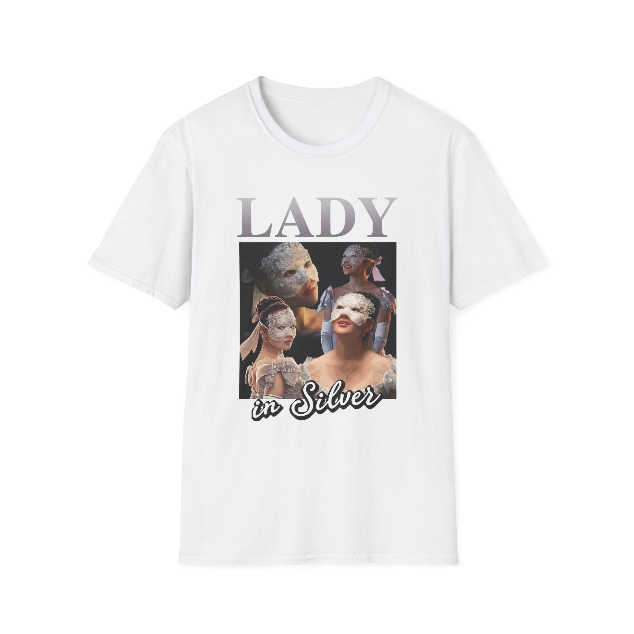 Lady In Silver 90's Bridgerton Netflix T-Shirt