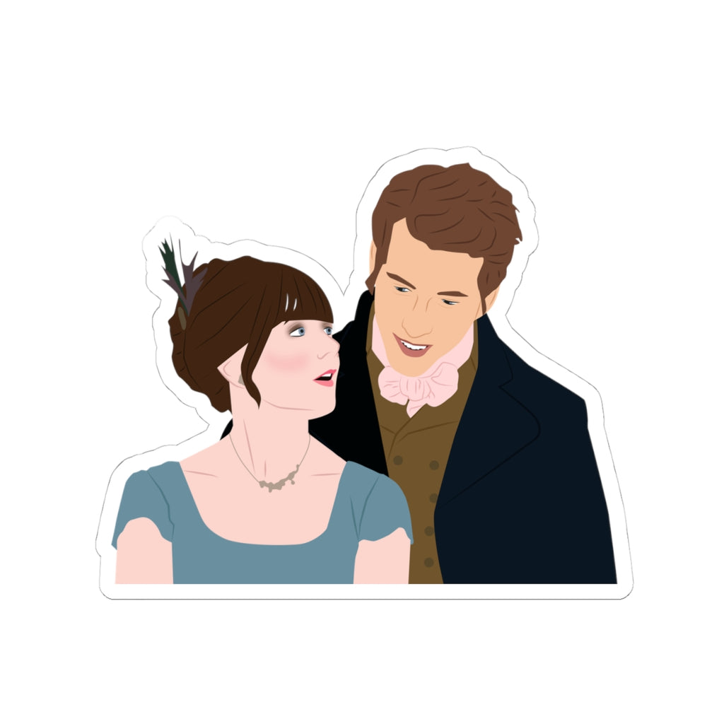 Sir Phillip Crane & Eloise Bridgerton Philoise Netflix Sticker