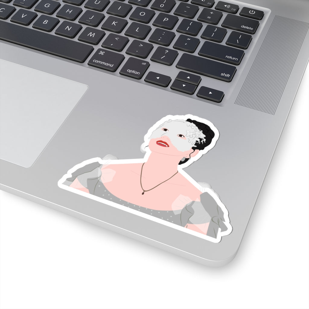 Sophie Baek Masquerade Ball Smile Quote Netflix Sticker