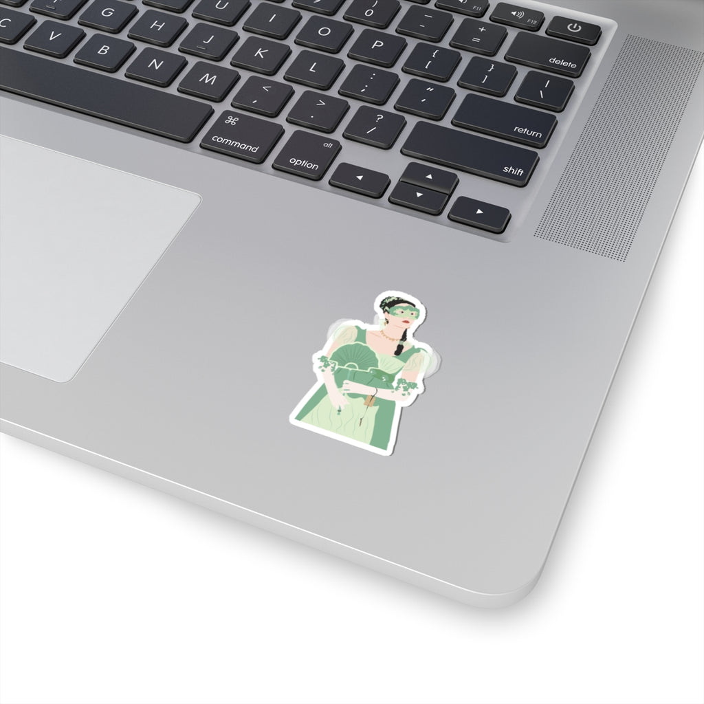 Posy Li Masquerade Ball Bridgerton Netflix Sticker