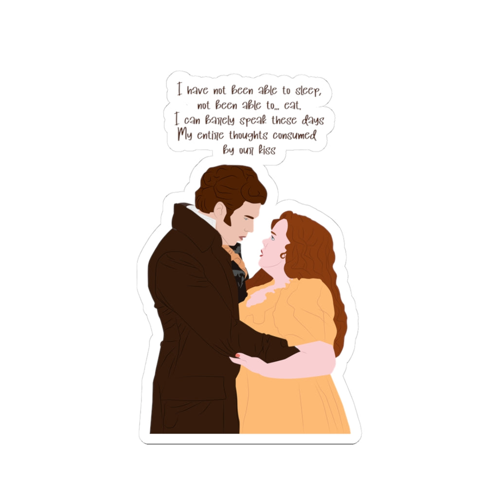 I Have Not Been Able To Sleep Colin & Penelope Bridgerton Netflix Sticker