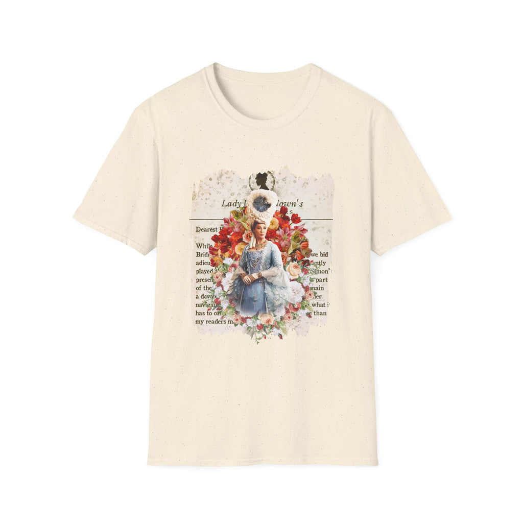 Queen Charlotte Lady Whistledown Society Papers Bridgerton Netflix T-Shirt