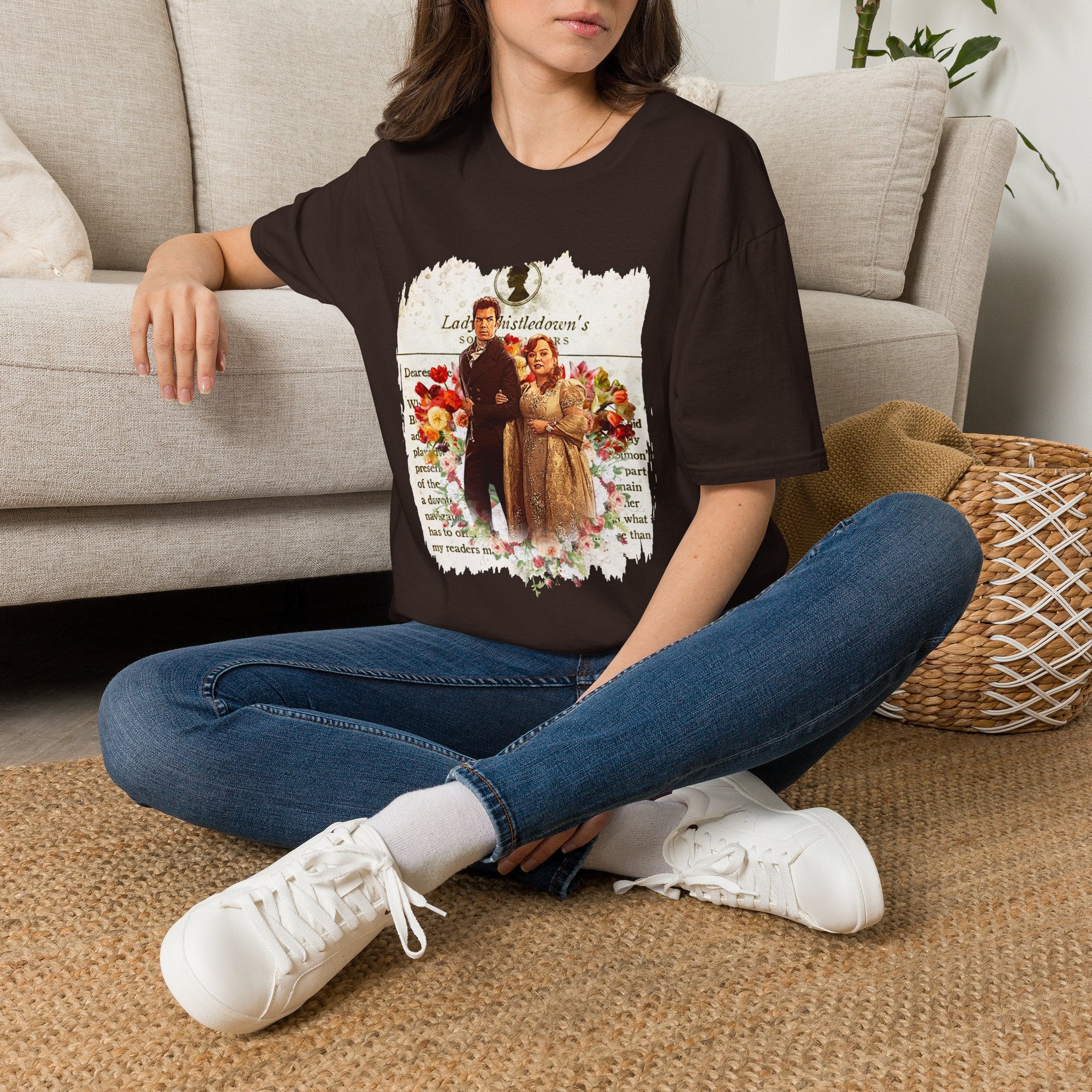 Colin Bridgerton & Penelope Bridgerton Lady Whistledown Society Papers Netflix T-Shirt
