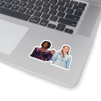 Francesca & Michaela Stirling Holding Hands Realism Art Sticker