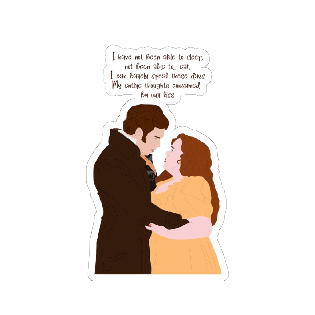 I Have Not Been Able To Sleep Colin & Penelope Bridgerton Netflix Sticker