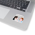 Oh God. Could The Carriage Driver Not Keep On Driving? Colin & Penelope Bridgerton Netflix Sticker