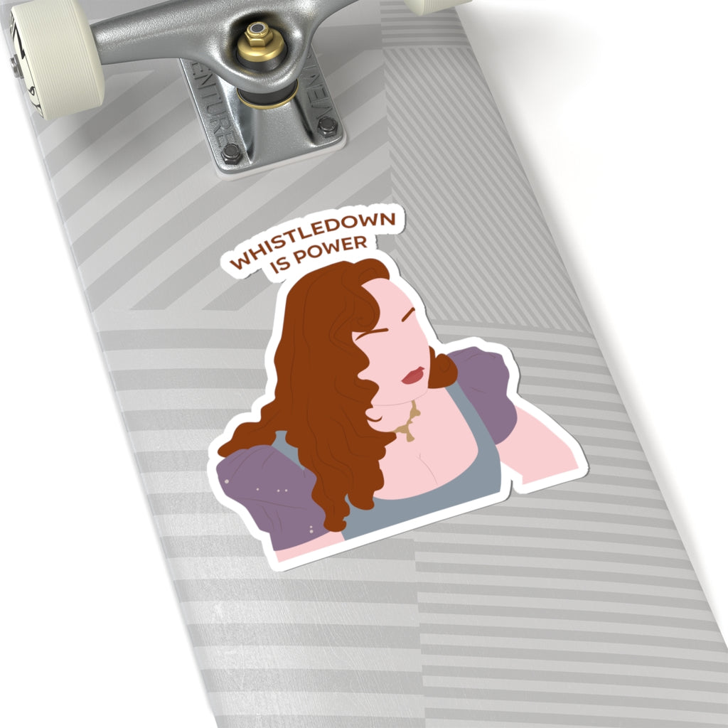 Penelope Featherington Whistledown Is Power Bridgerton Netflix Sticker