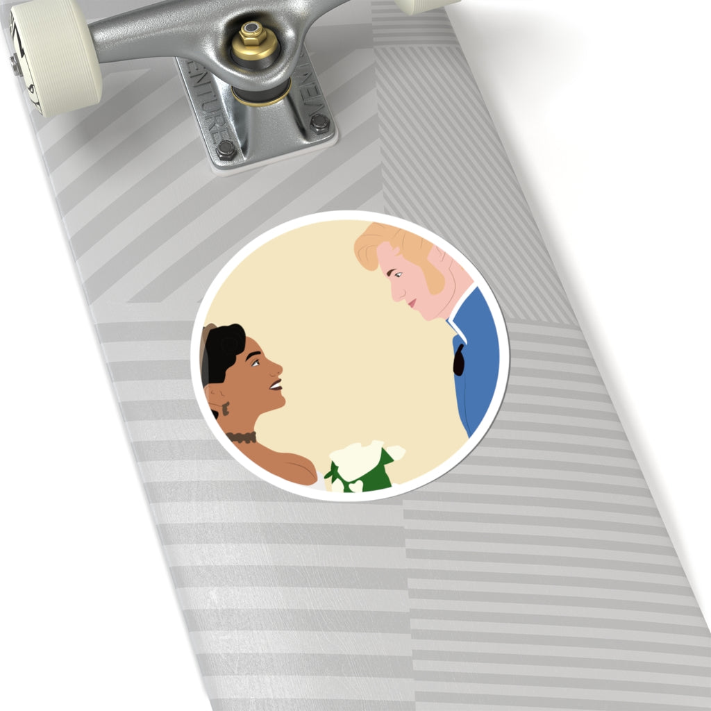 Edwina Sharma and Prince Friedrich Bridgerton Netflix Sticker