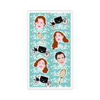 Penelope & Colin Polin Carriage Mirror Bridgerton Netlix Sticker