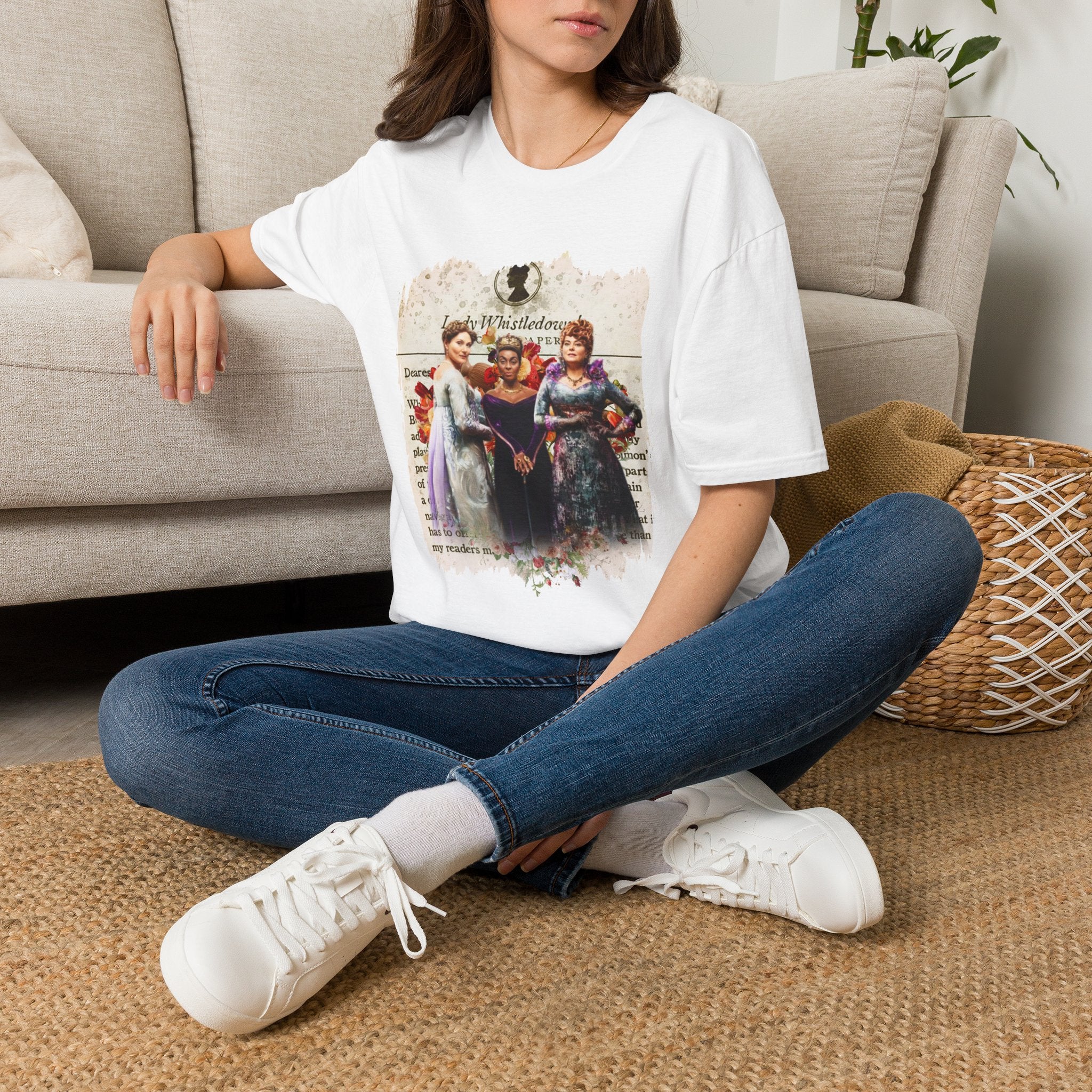 Lady Danbury, Violet Bridgerton, Portia Featherington Lady Whistledown Society Papers Netflix T-Shirt