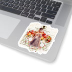 Sophie Baek Lady In Silver Masquerade Ball Lady Whistledown Society Papers Netflix Sticker