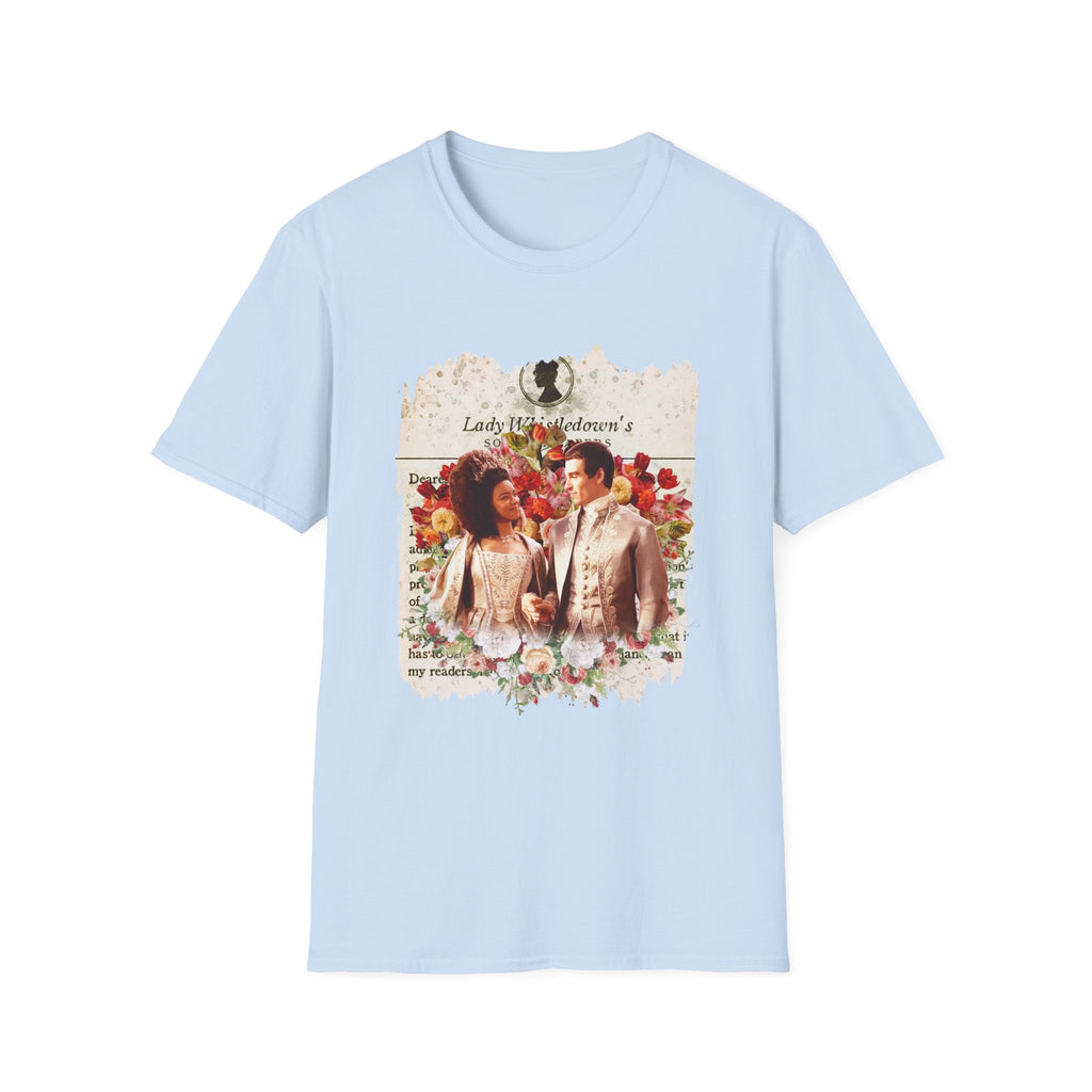 Young Queen Charlotte & King George Lady Whistledown Society Papers Netflix T-Shirt