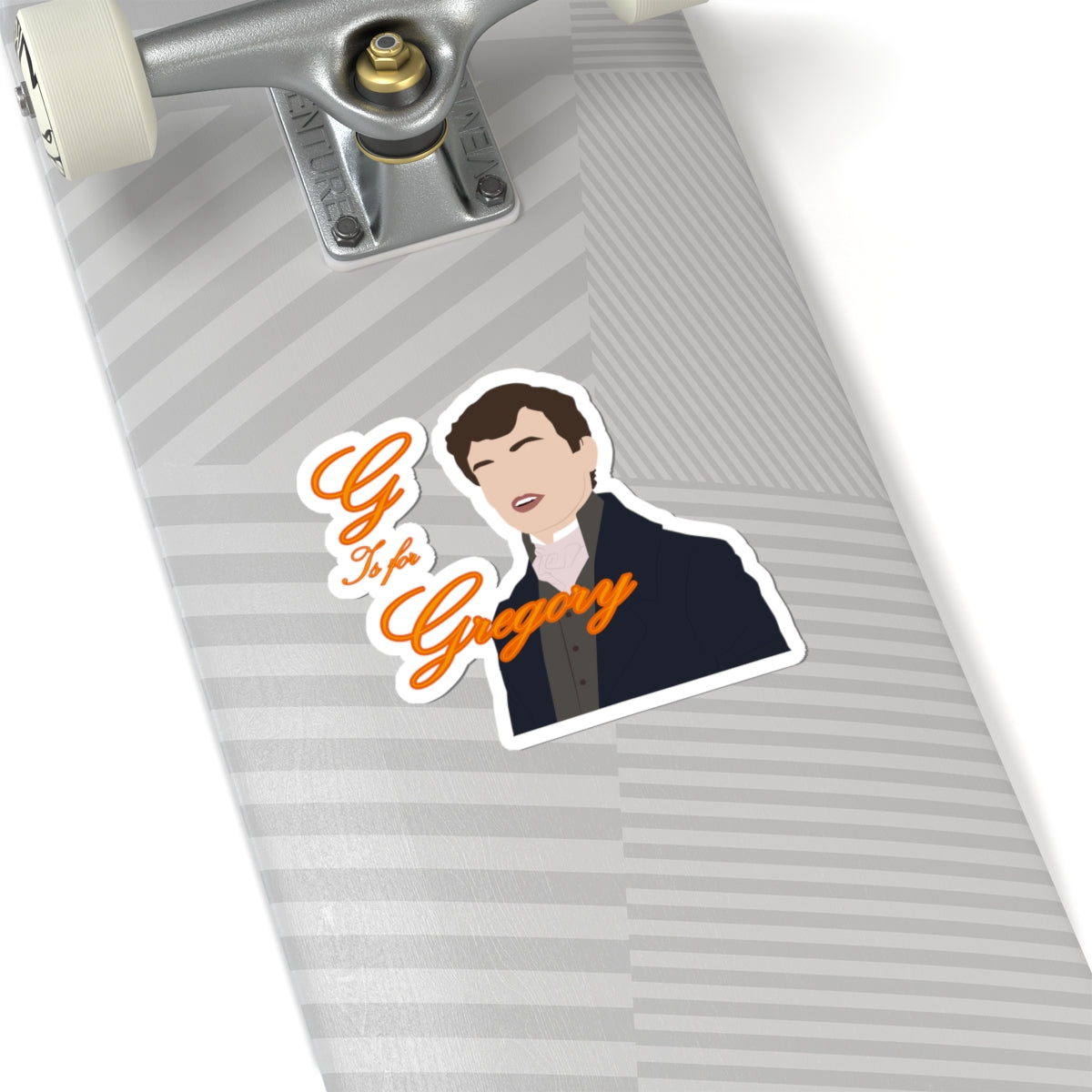 G Is For Gregory Bridgerton Netflix Sticker