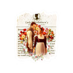 Benedict Bridgerton & Sophie Baek Maid Lady Whistledown Society Papers Netflix Sticker