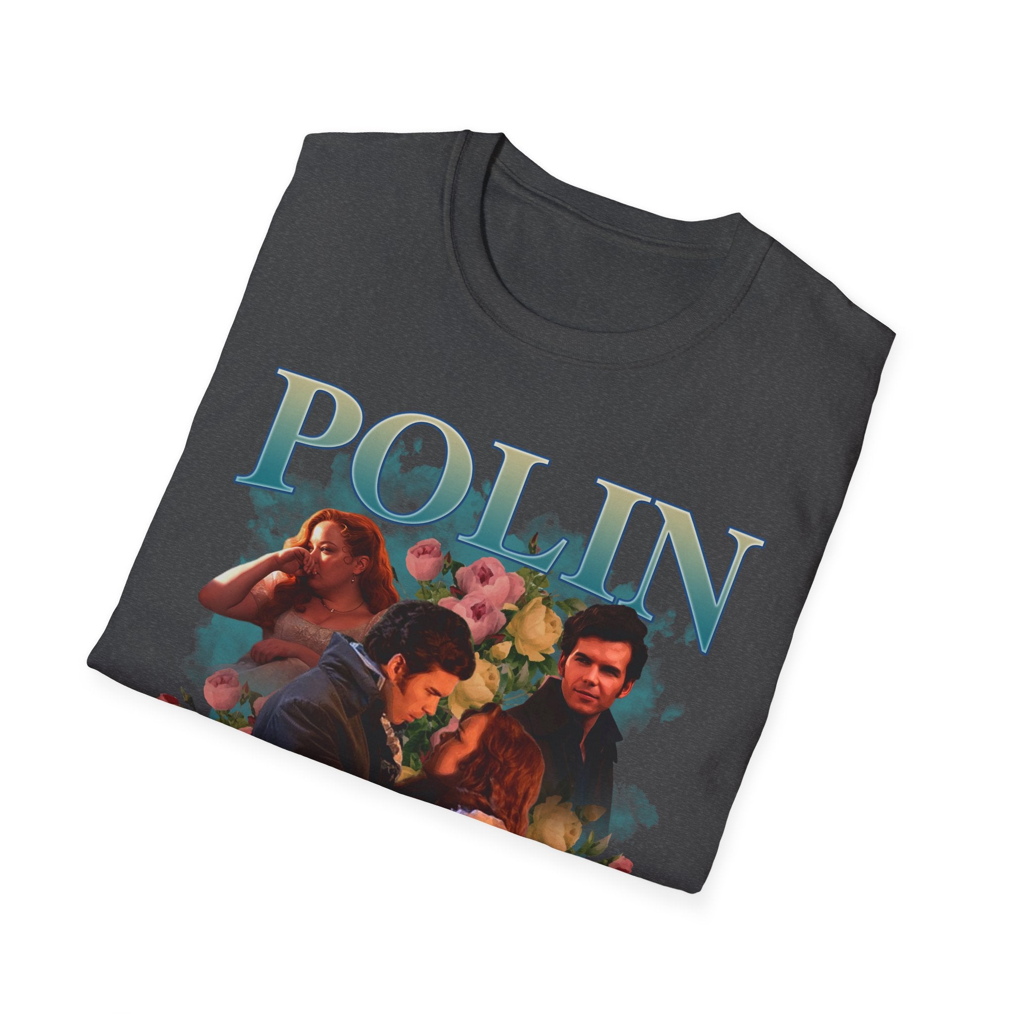 Polin 90's Colin & Penelope Bridgerton Netflix T-Shirt