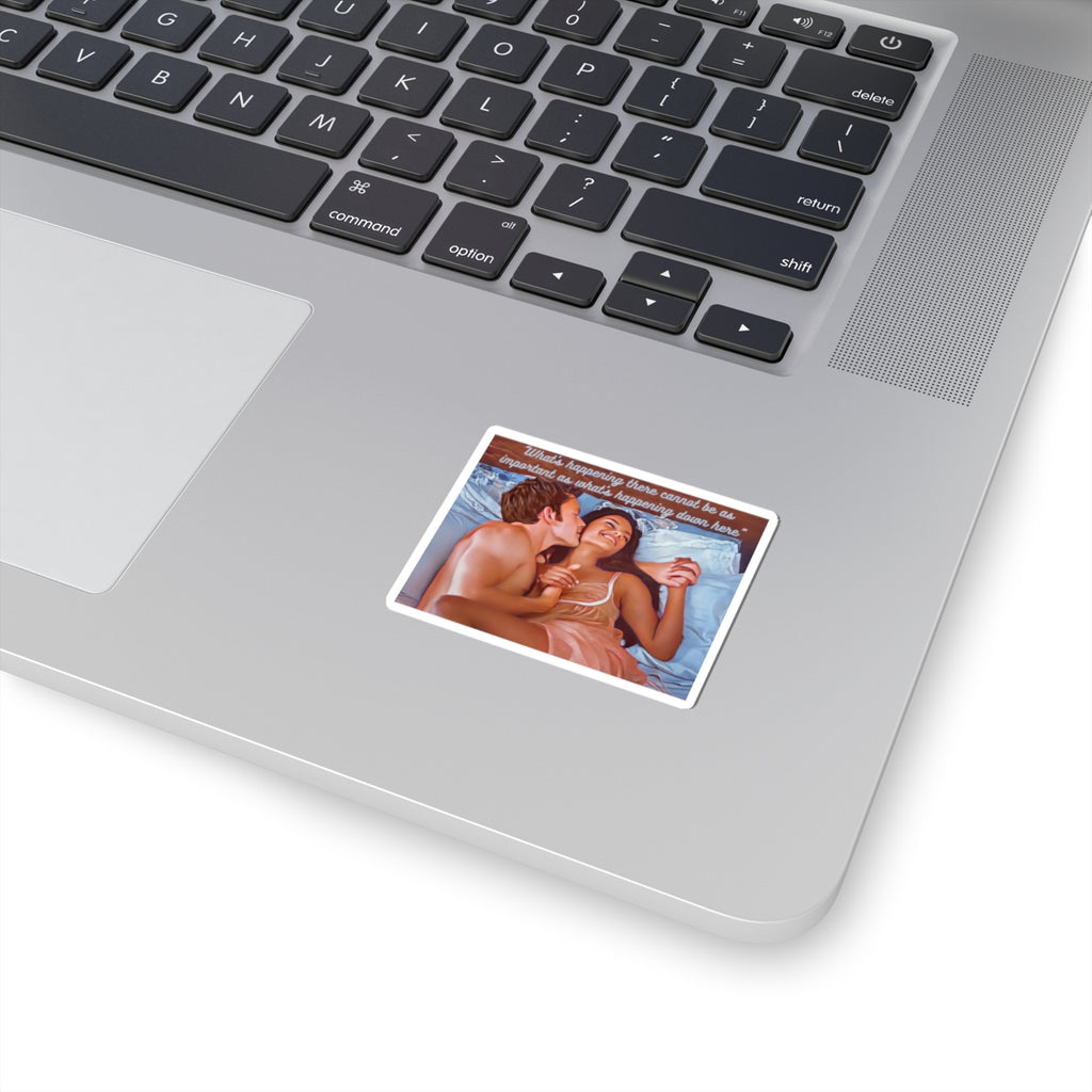 What's Happening There Cannot Be As Important As What Happening Down Here Bridgerton Netflix Sticker