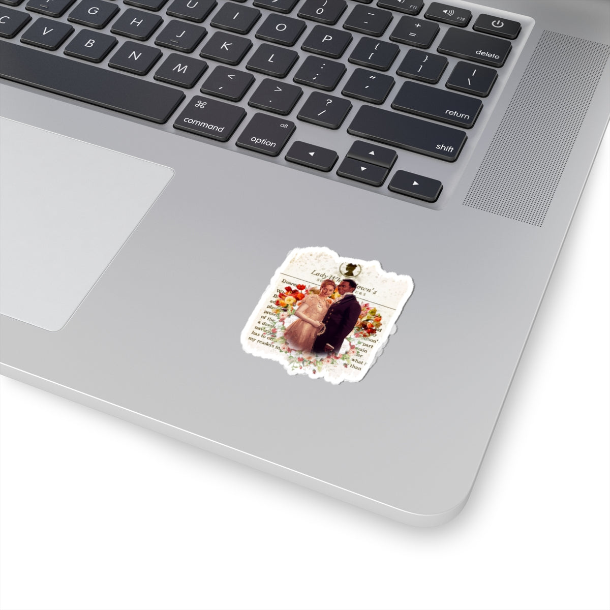 John Stirling & Francesca Bridgerton Stirling Lady Whistledown Society Papers Netflix Sticker