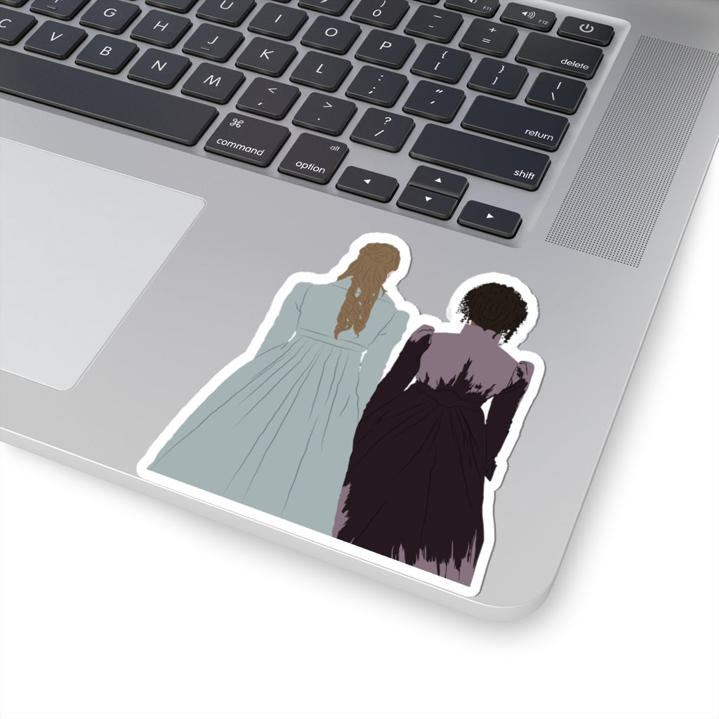 Francesca & Michaela Stirling Backside Sticker