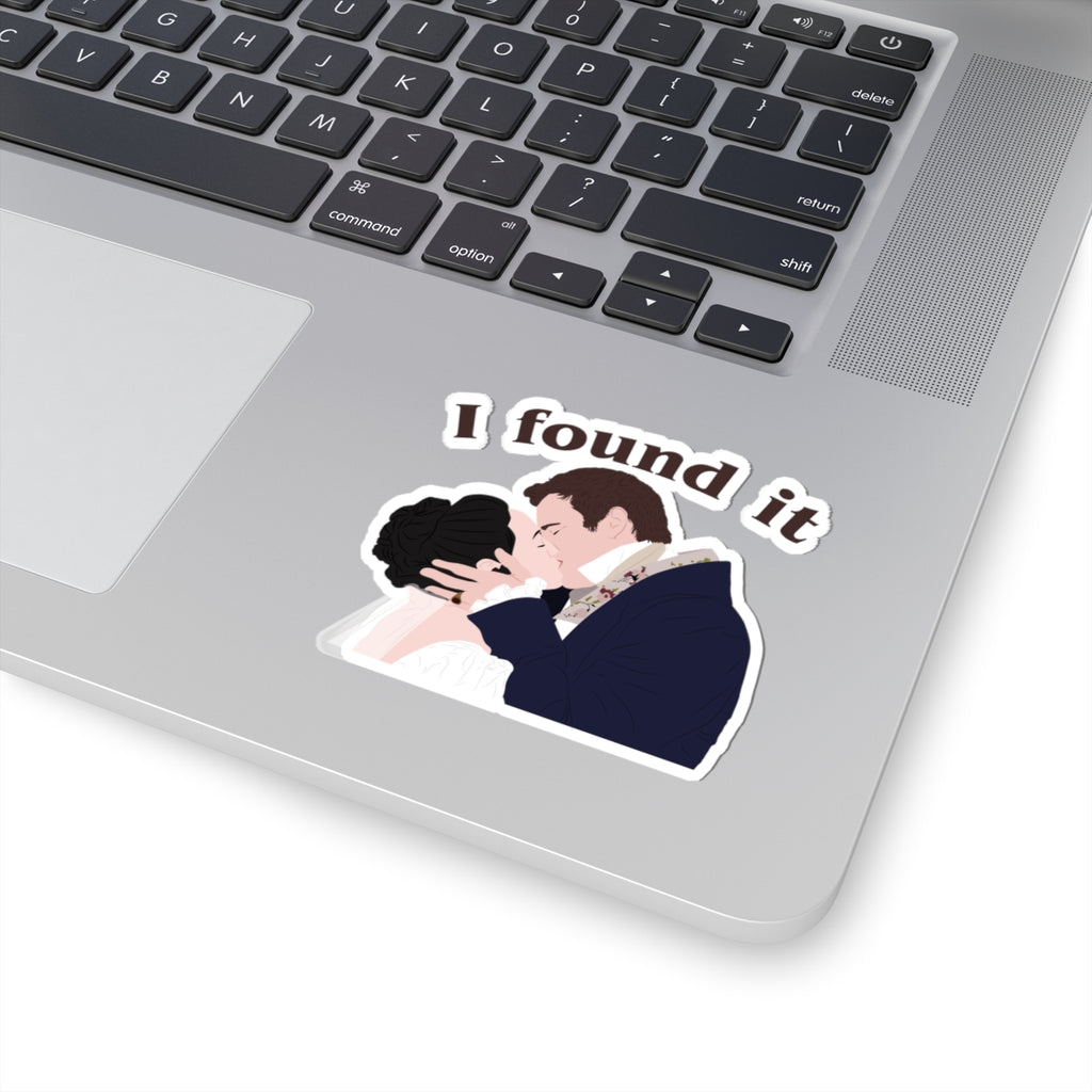 I Found It Benedict Bridgerton & Sophie Bridgerton Wedding Kiss Netflix Sticker