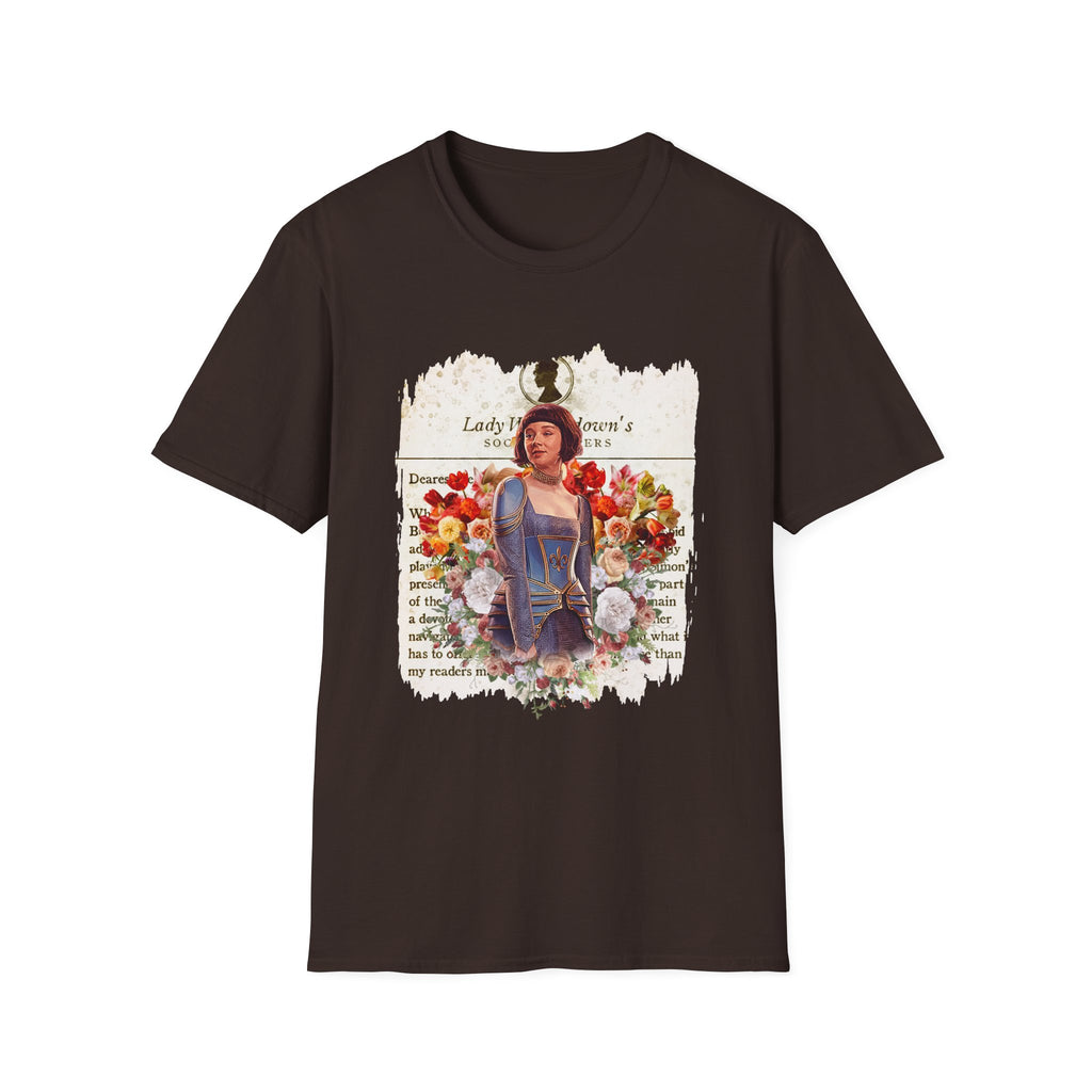Eloise Bridgerton Masquerade Ball Lady Whistledown Society Papers Netflix T-Shirt
