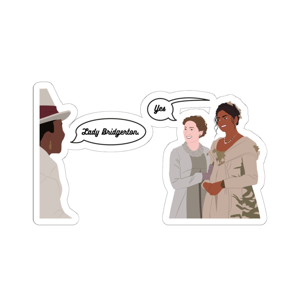 Lady Danbury & The Ladies Bridgerton Netflix Sticker