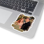 Colin & Penelope Bridgerton Polin Portrait Netflix Sticker