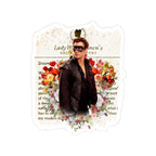 Benedict Bridgerton Masquerade Ball Lady Whistledown Society Papers Netflix Sticker