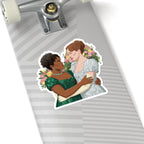 Francesca & Michaela Stirling Embrace Floral Abstract Art Sticker