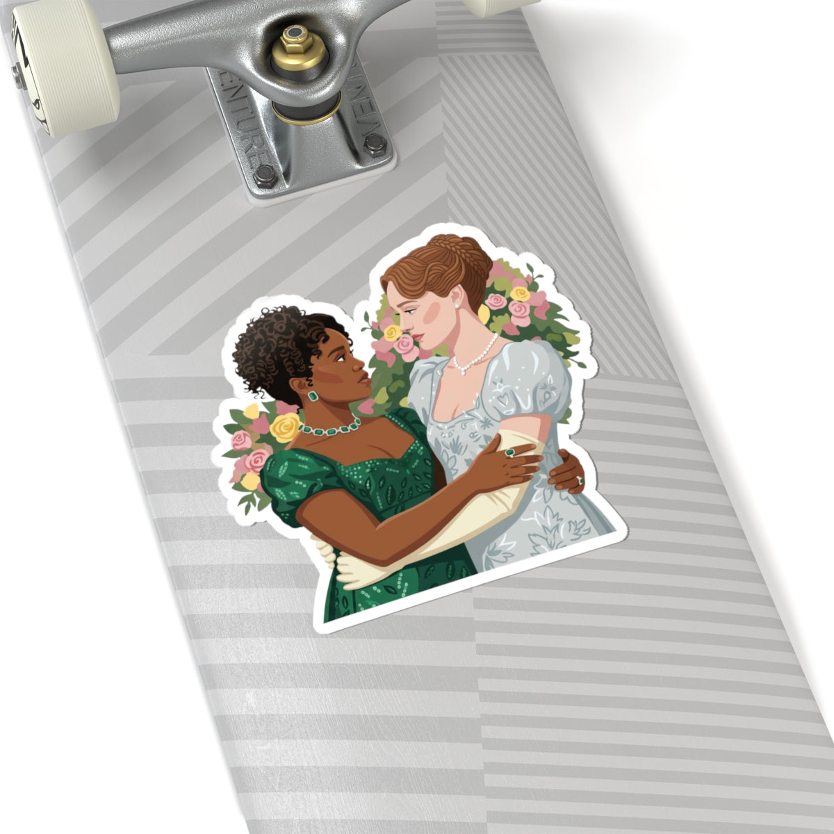 Francesca & Michaela Stirling Embrace Floral Abstract Art Sticker