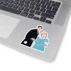 Penelope and Colin Bridgerton Polin Netflix Sticker