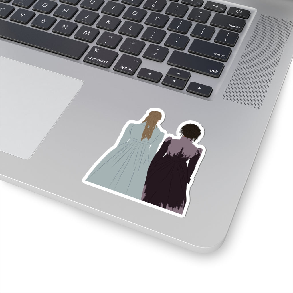 Francesca & Michaela Stirling Backside Sticker