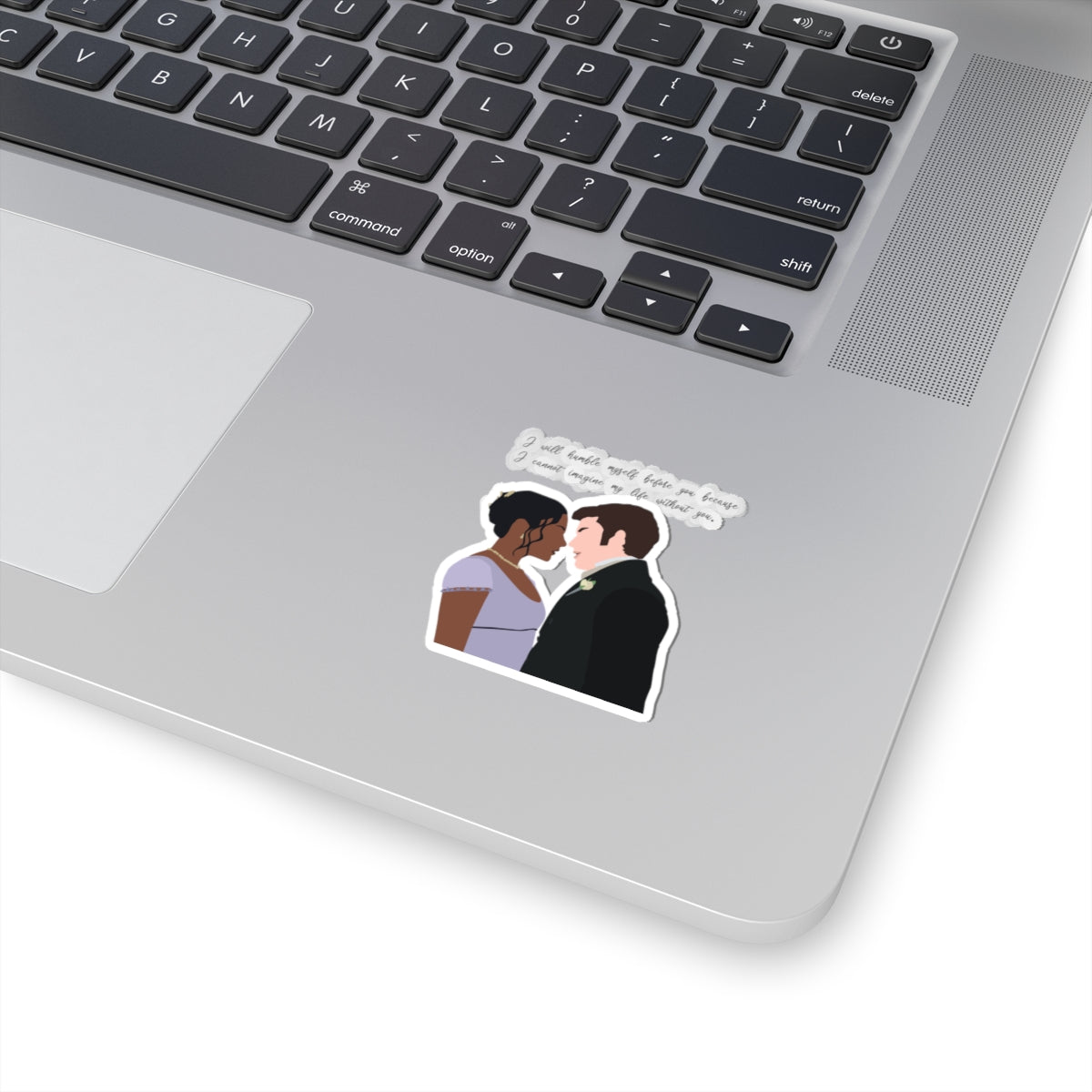 I Will Humble Myself Before You Anthony & Kate Bridgerton Netflix Sticker