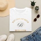 Keep Calm And Watch Brigderton Netflix Gold T-Shirt