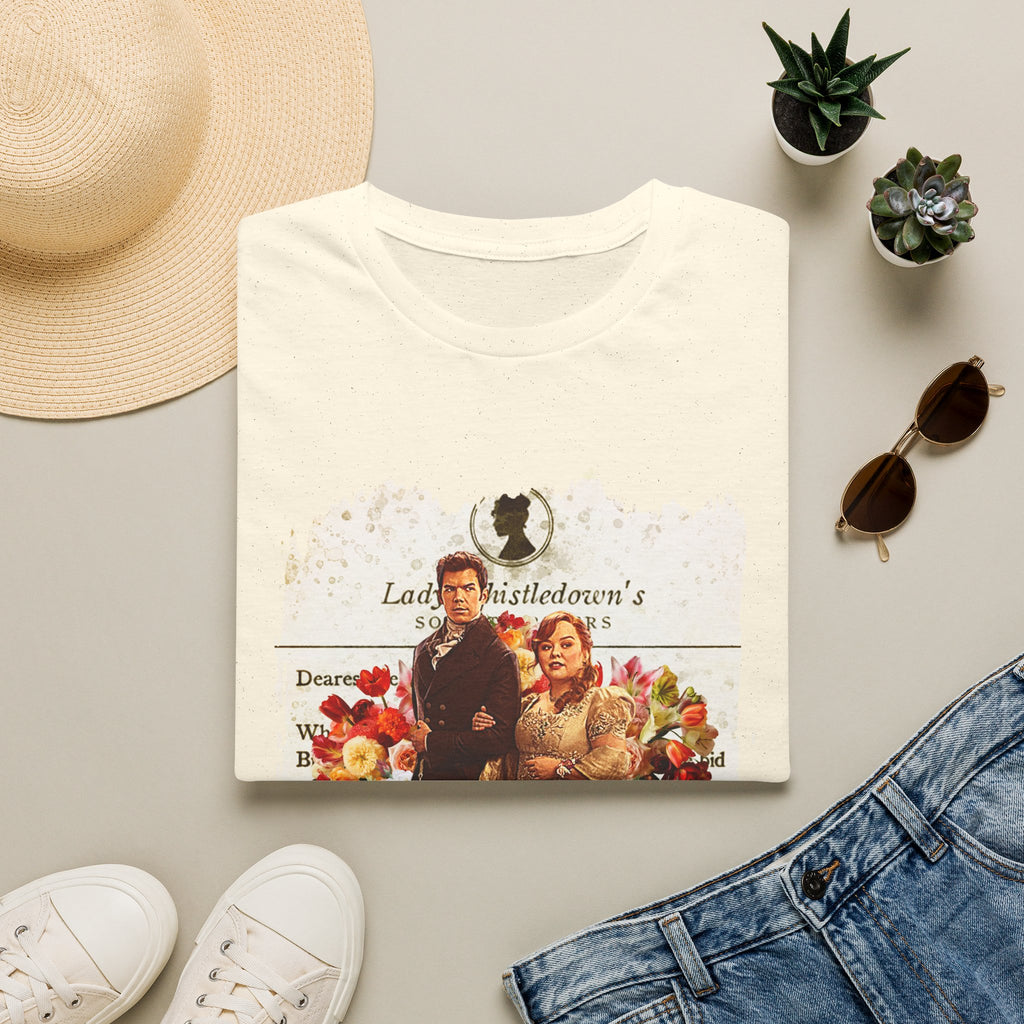 Colin Bridgerton & Penelope Bridgerton Lady Whistledown Society Papers Netflix T-Shirt