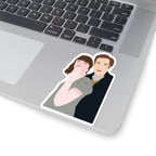 Eloise Bridgerton & Sir Phillip Crane Philoise Netflix Sticker