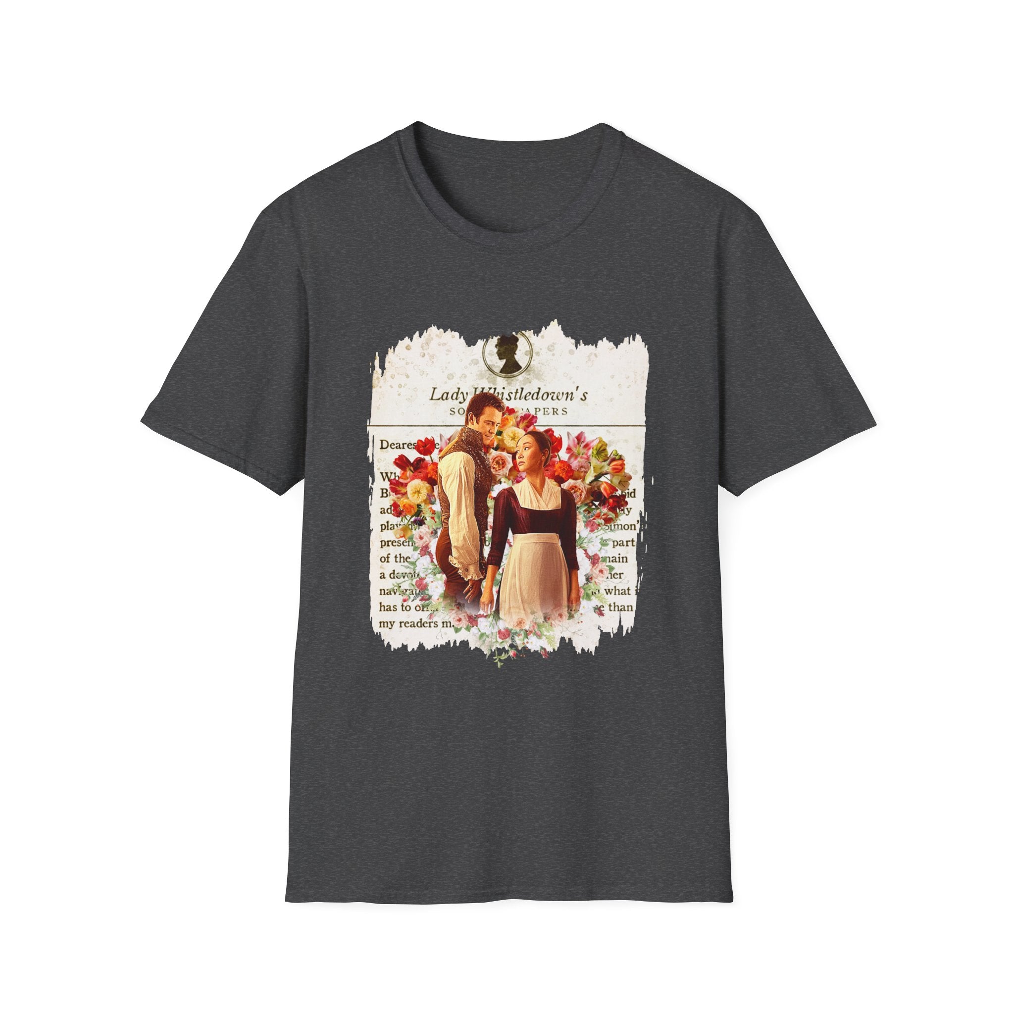 Benedict Bridgerton & Sophie Baek Maid Lady Whistledown Society Papers Netflix T-Shirt
