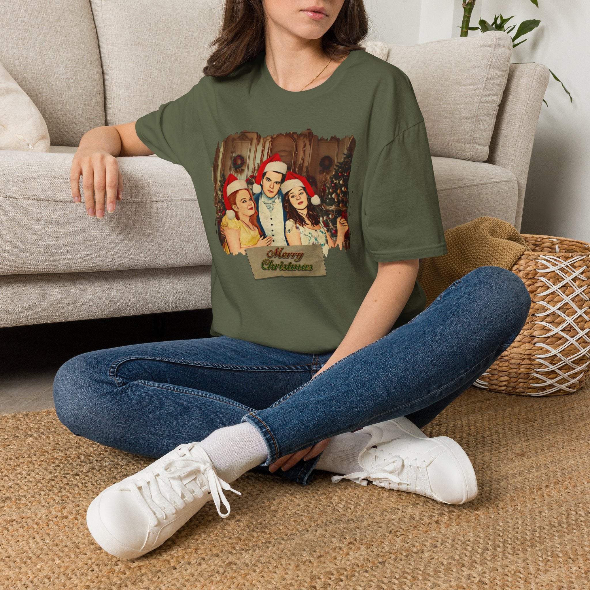 Merry Christmas Eloise, Colin & Penelope Bridgerton Netflix T-Shirt