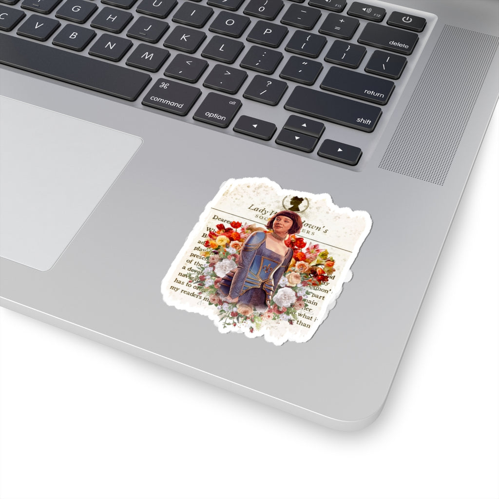 Eloise Bridgerton Masquerade Ball Lady Whistledown Society Papers Netflix Sticker