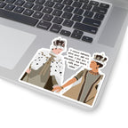 My Heart Calls Your Name King George And Queen Charlotte Bridgerton Netflix Sticker