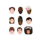 Bridgerton's Lady Danbury, Violet, Portia, Hyacinth, Gregory, Marcus, King George, Queen Charlotte Emoji  Bridgerton Netflix Sticker