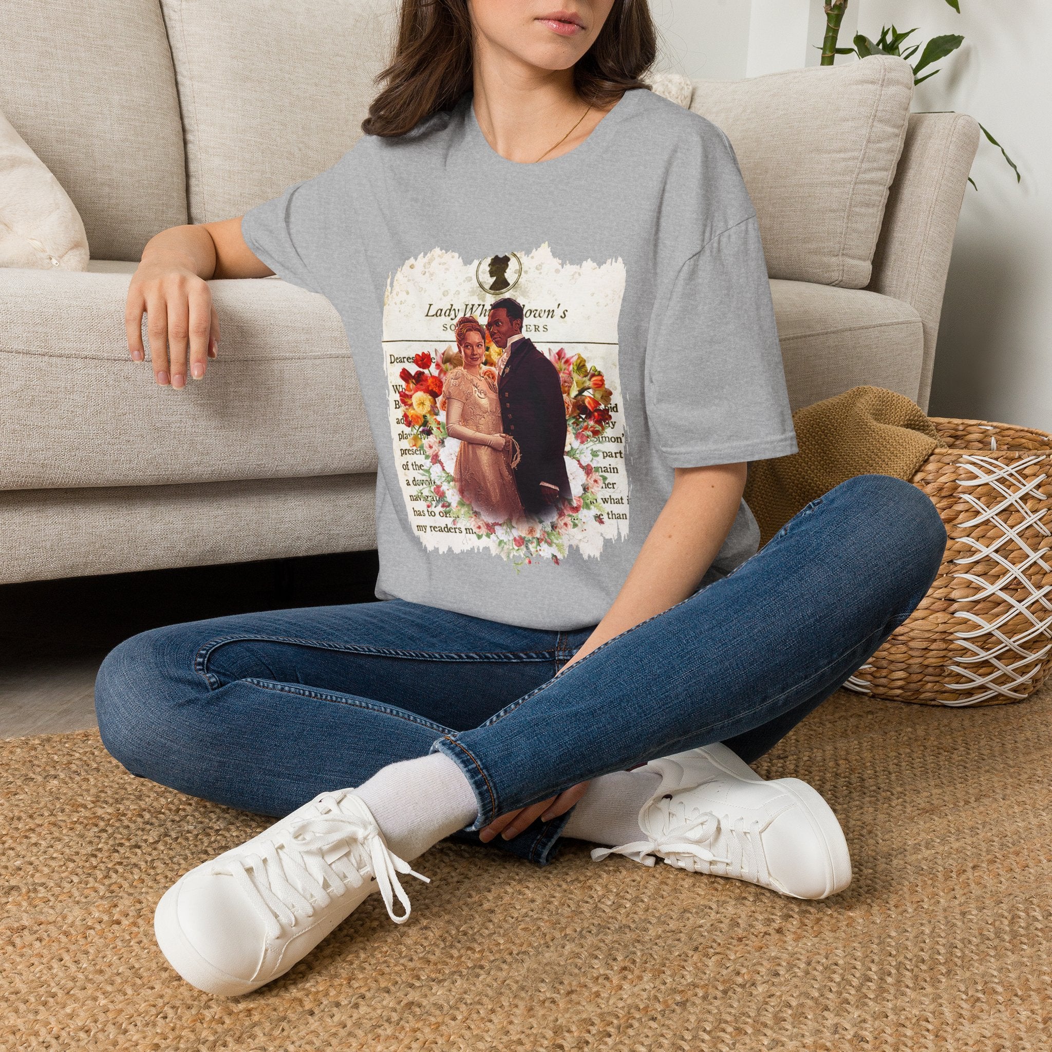 John Stirling & Francesca Bridgerton Stirling Lady Whistledown Society Papers Netflix T-Shirt