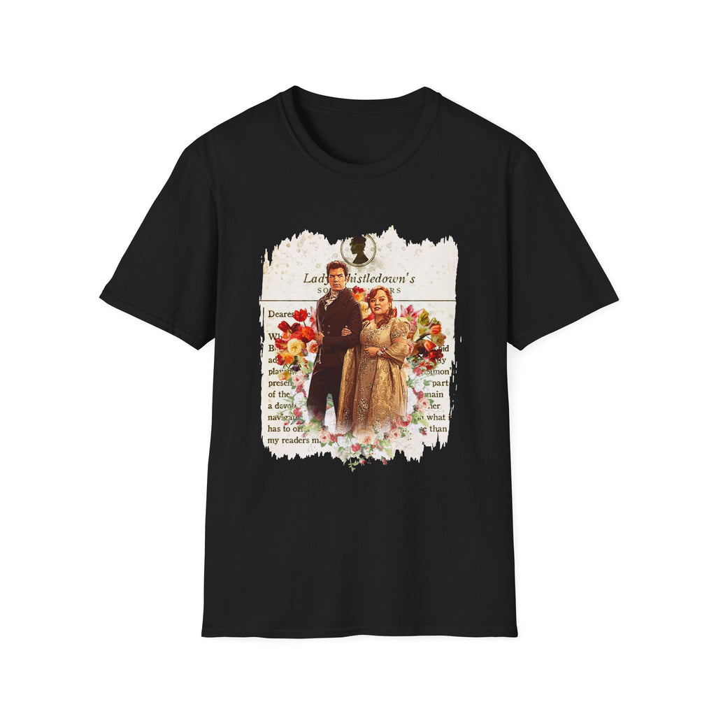 Colin Bridgerton & Penelope Bridgerton Lady Whistledown Society Papers Netflix T-Shirt