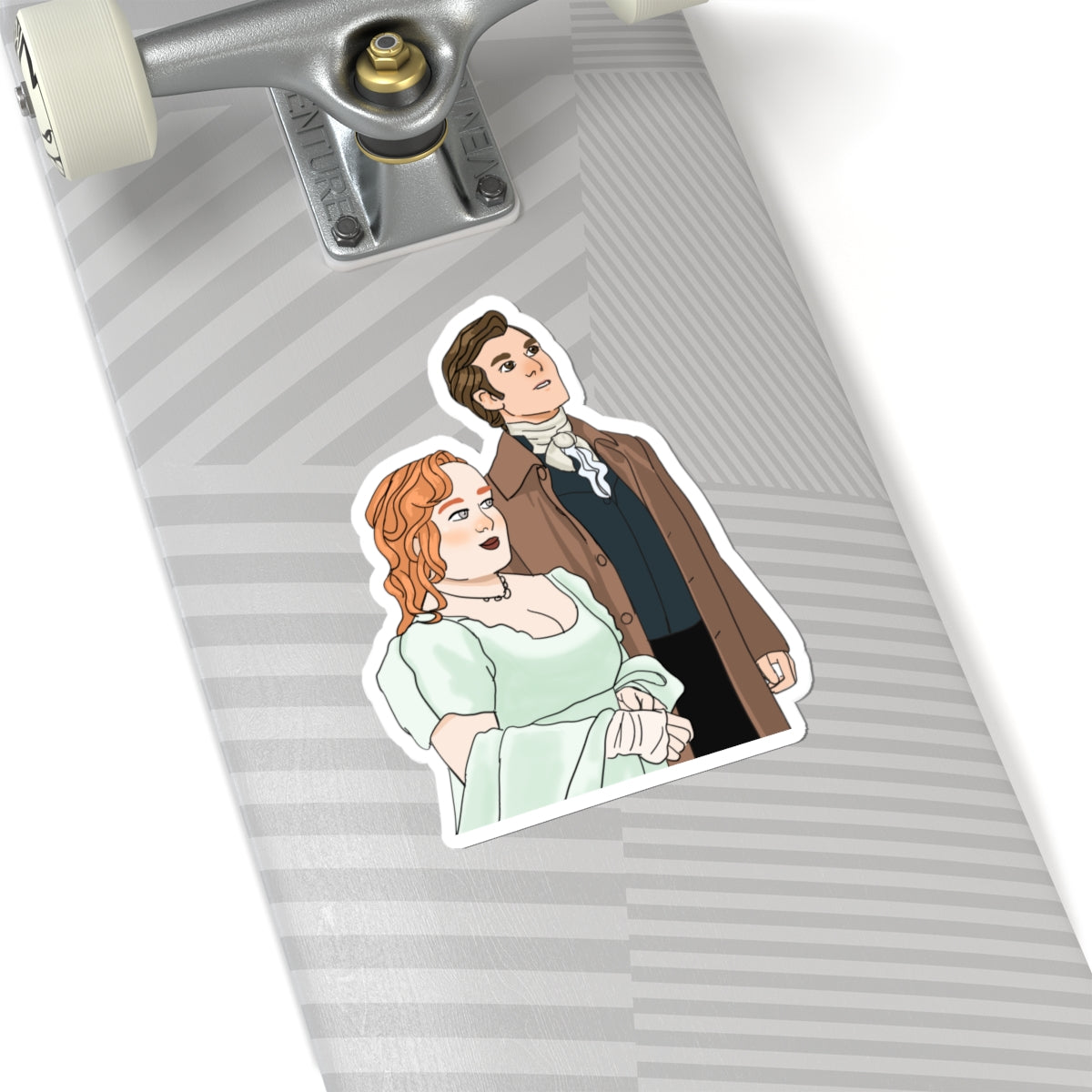 Penelope Featherington & Colin Bridgerton Netflix Sticker